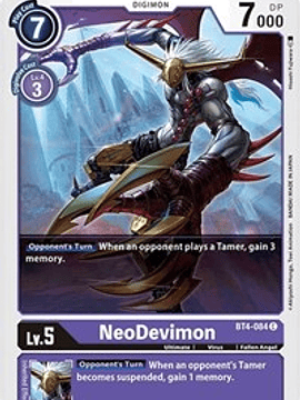 BT4-084 C NeoDevimon Digimon 