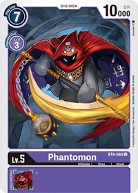 BT4-085 C Phantomon Digimon 