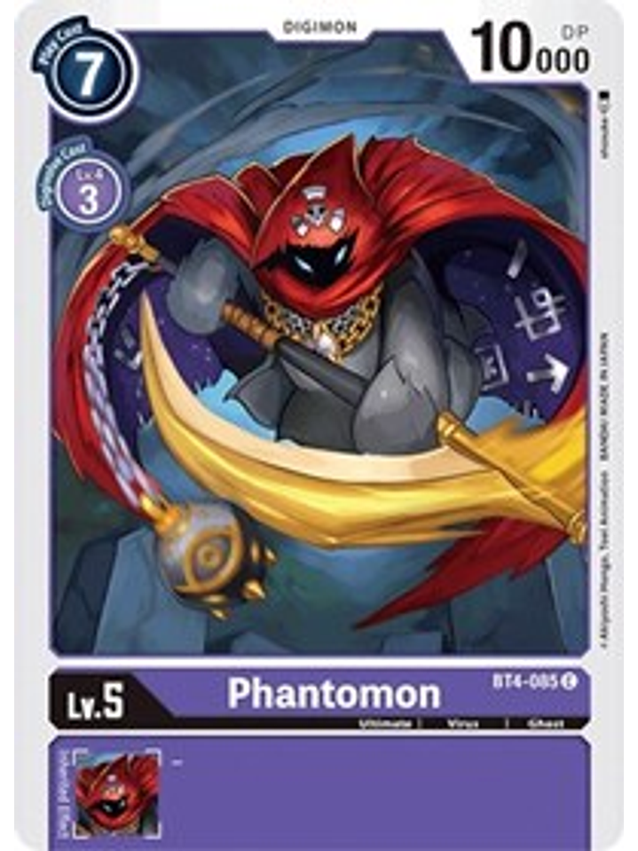BT4-085 C Phantomon Digimon  1