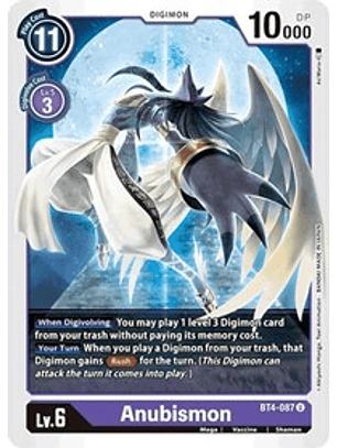 BT4-087 U Anubismon Digimon 