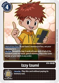 BT4-096 R Izzy Izumi Tamer 