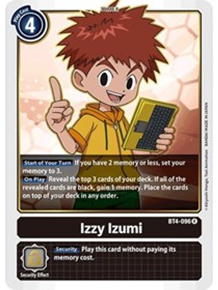 BT4-096 R Izzy Izumi Tamer  1