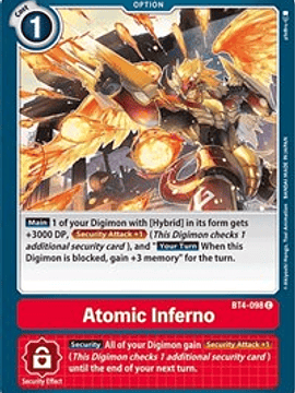 BT4-098 C Atomic Inferno Option 