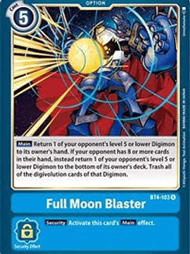 BT4-103 R Full Moon Blaster Option 