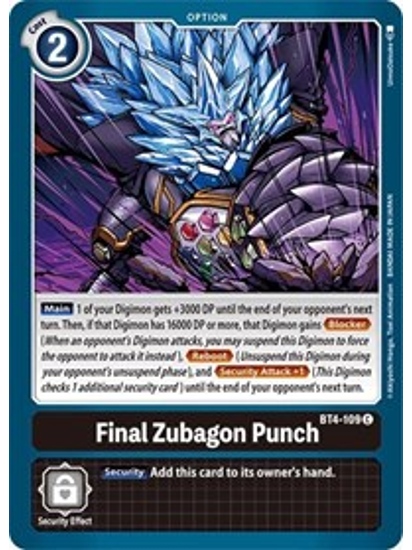 BT4-109 C Final Zubagon Punch Option  1