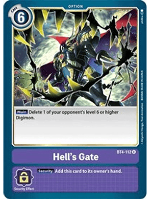 BT4-112 R Hell's Gate Option 