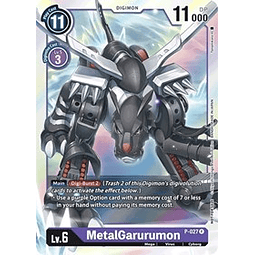 MetalGarurumon - P-027 (Great Dash Pack)