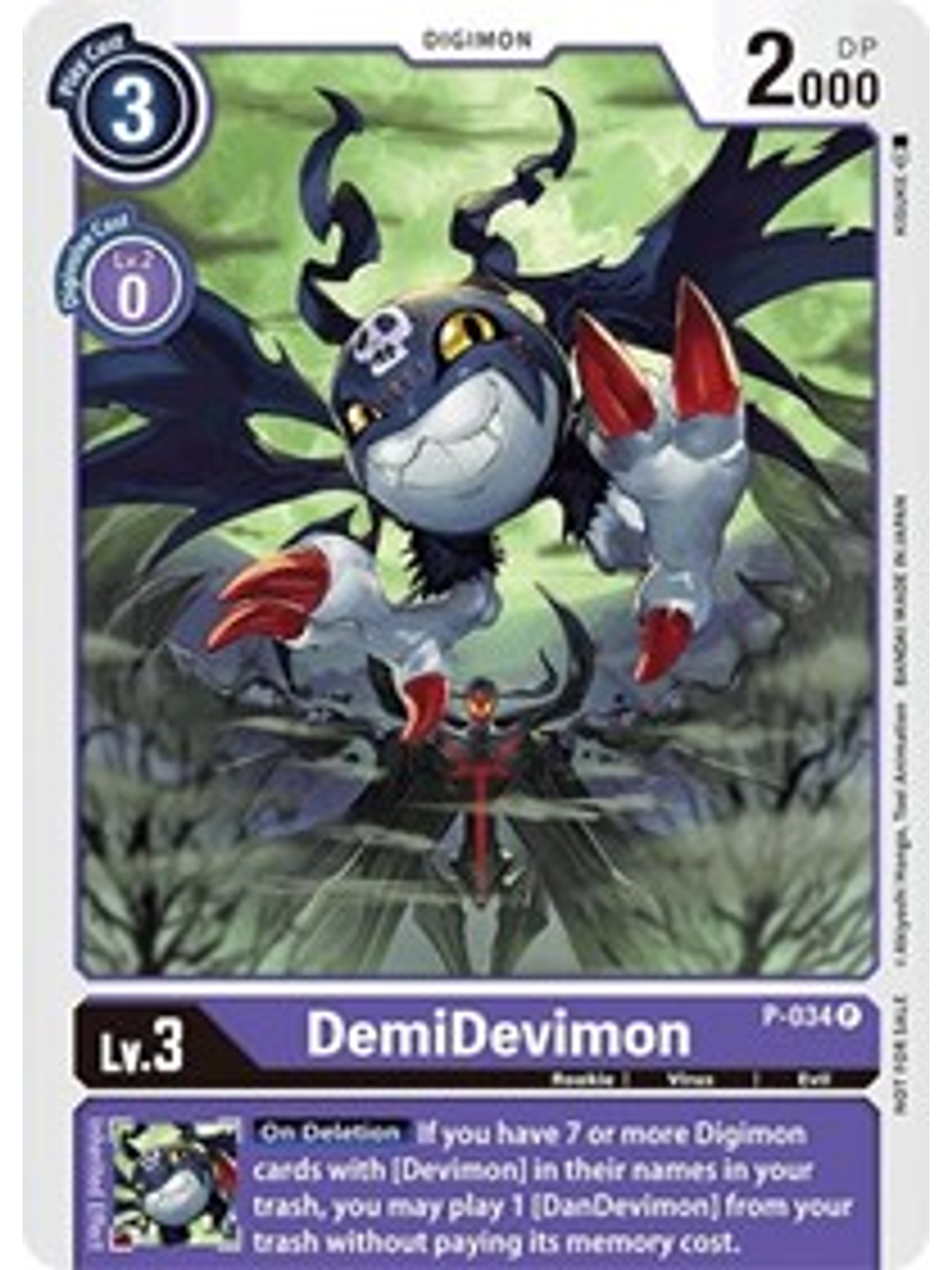 DemiDevimon - P-034 1