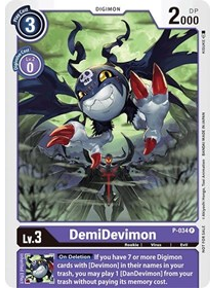 DemiDevimon - P-034 1