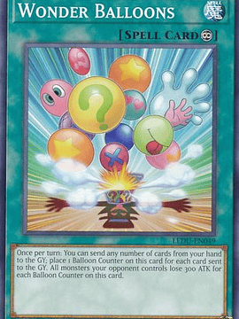 Wonder Balloons - LEDU-EN049 - Common 1st Edition