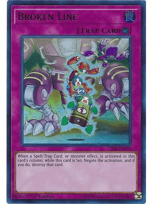 Broken Line - CIBR-EN079 - Ultra Rare 1st Edition