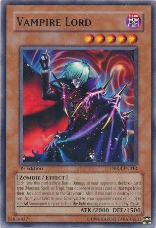Vampire Lord - DPKB-EN013 - Rare 1st Edition