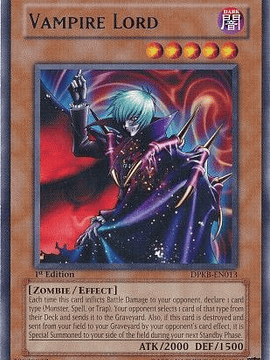 Vampire Lord - DPKB-EN013 - Rare 1st Edition
