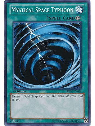 Mystical Space Typhoon - BP01-EN068 - Common 1st Edition