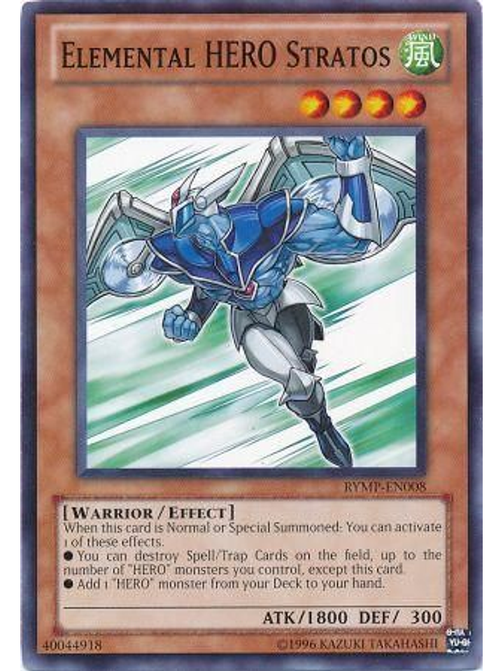 Elemental Hero Stratos - RYMP-EN008 - Common Unlimited 1