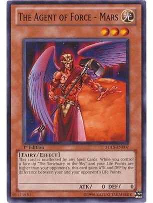 The Agent of Force - Mars - SDLS-EN007 - Common 1st Edition