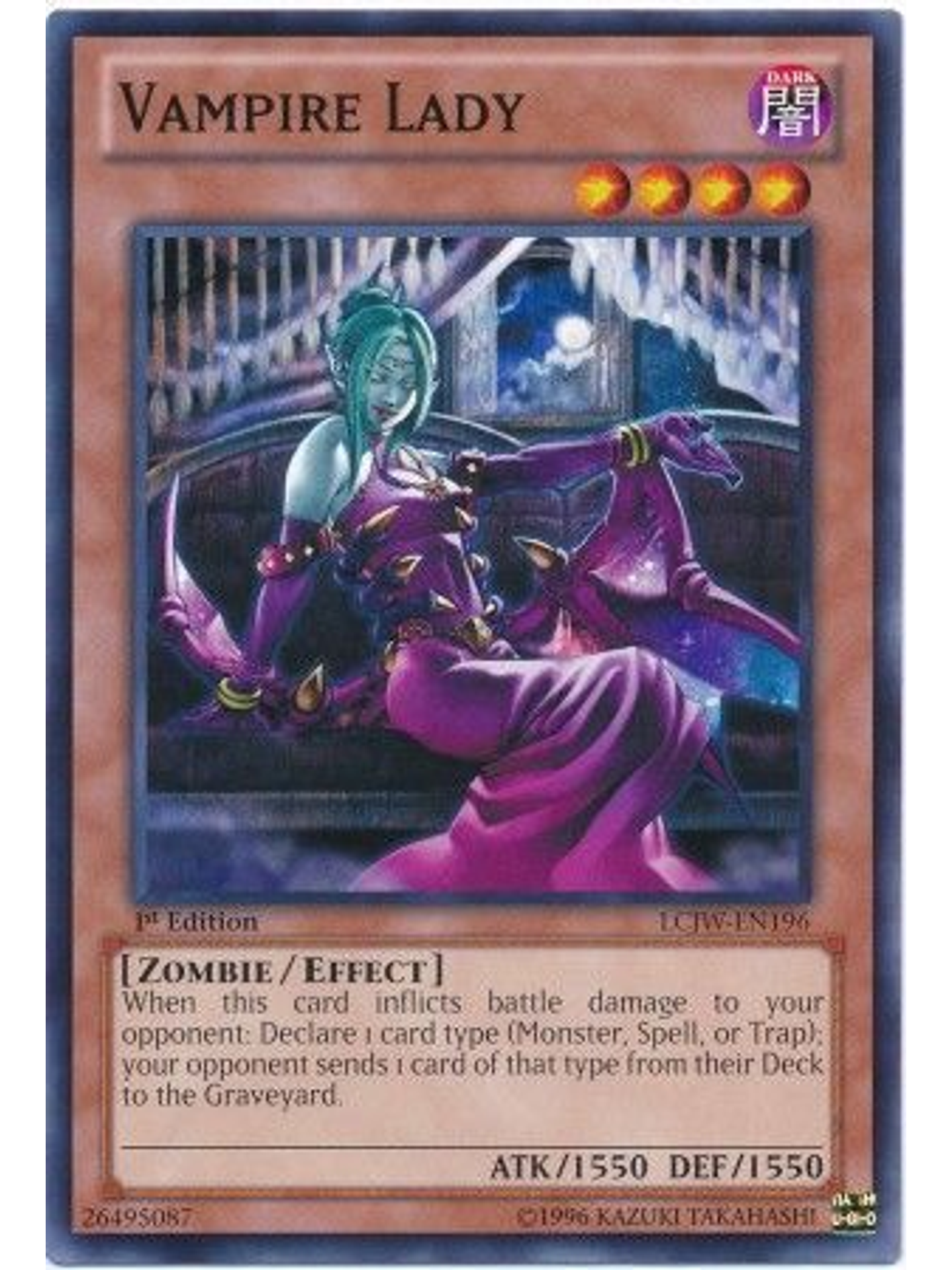 Vampire Lady - LCJW-EN196 - Common 1