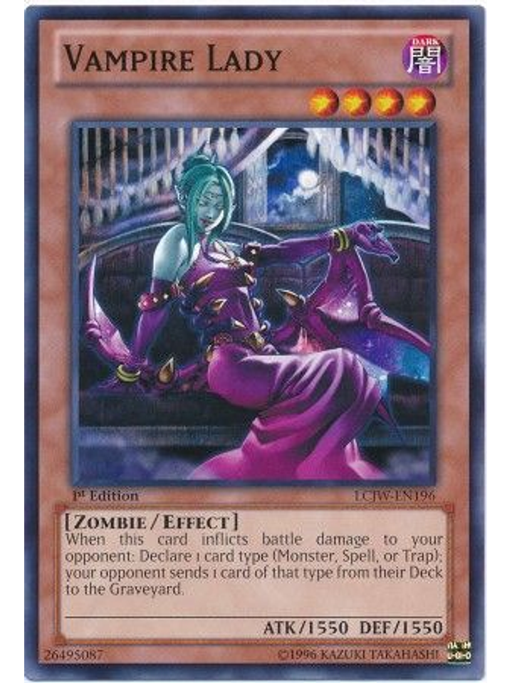 Vampire Lady - LCJW-EN196 - Common 1