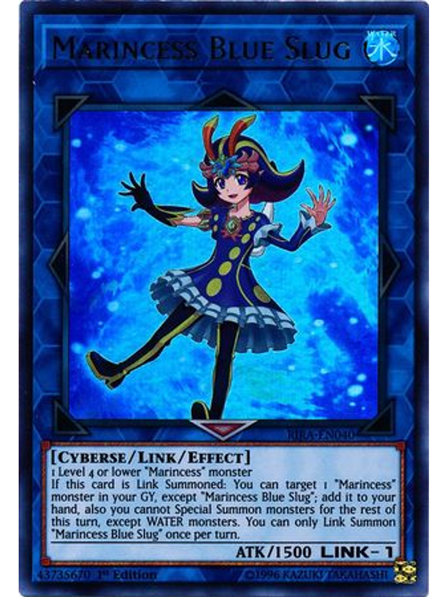 Marincess Blue Slug - RIRA-EN040 - Ultra Rare 1st Edition 1