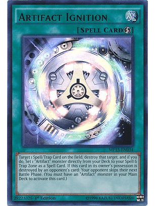 Artifact Ignition - MP15-EN034 - Ultra Rare 1st Edition