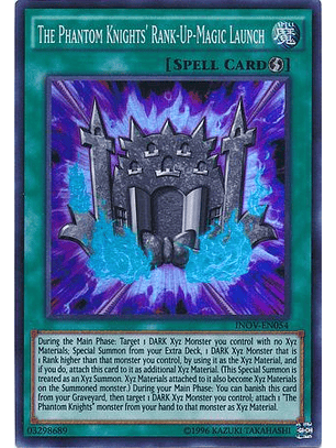 The Phantom Knights' Rank-Up-Magic Launch - INOV-EN054 - Super Rare Unlimited