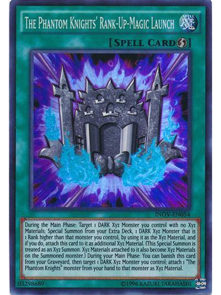 The Phantom Knights' Rank-Up-Magic Launch - INOV-EN054 - Super Rare Unlimited 1