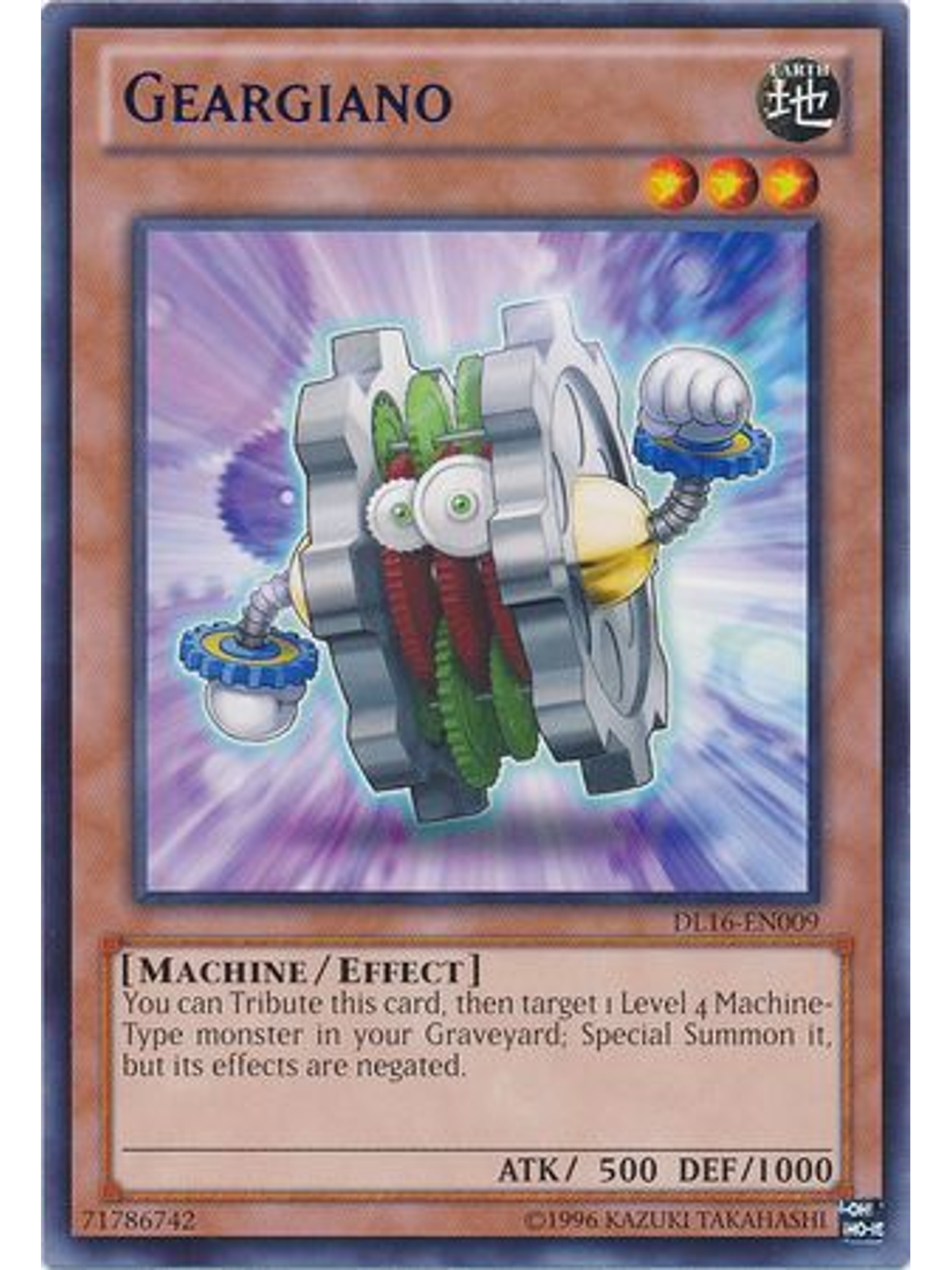 Geargiano - DL16-EN009 - Rare 1