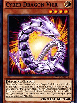 Cyber Dragon Vier - CYHO-EN014 - Common Unlimited