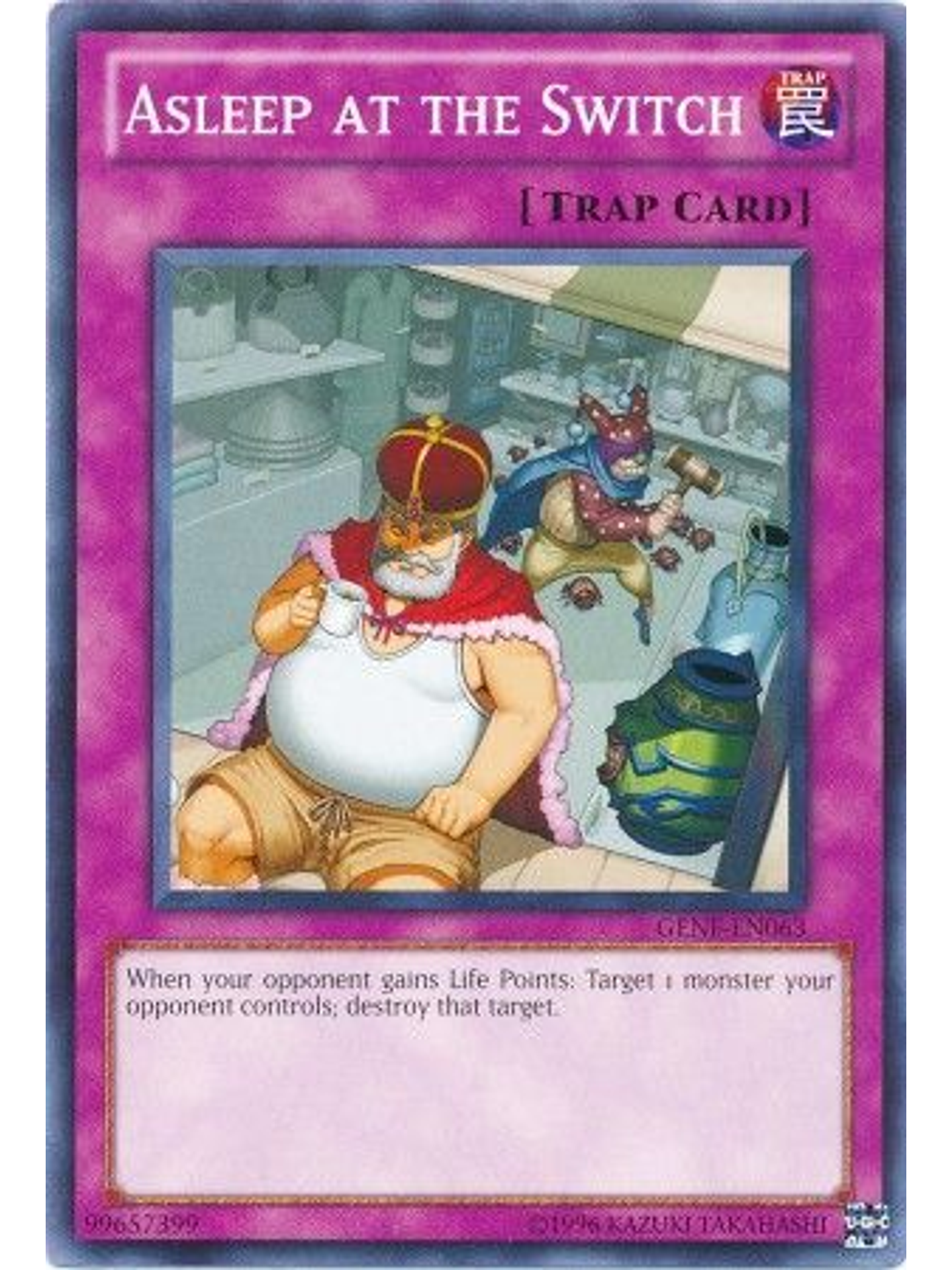 Asleep at the Switch - GENF-EN063 - Common Unlimited 1