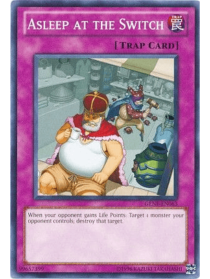 Asleep at the Switch - GENF-EN063 - Common Unlimited