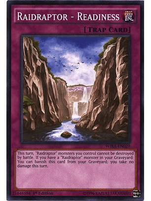 Raidraptor - Readiness - WIRA-EN029 - Common 1st Edition