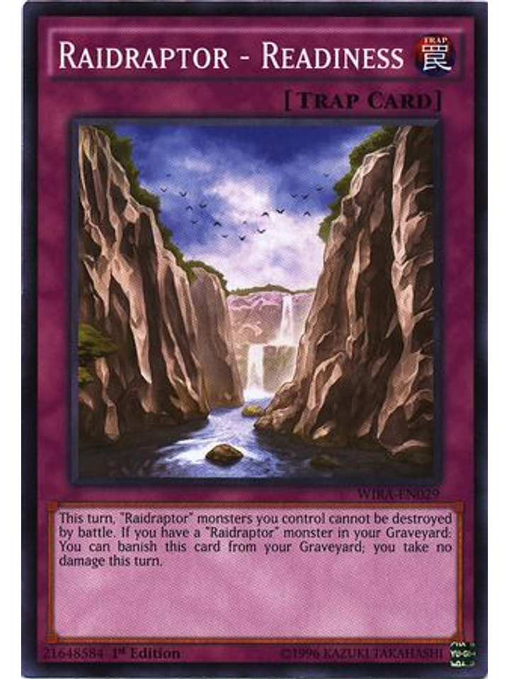 Raidraptor - Readiness - WIRA-EN029 - Common 1st Edition 1