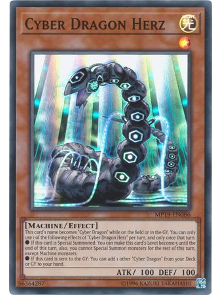 Cyber Dragon Herz - MP19-EN086 - Super Rare Unlimited 1