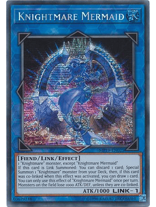 Knightmare Mermaid - MP19-EN025 - Prismatic Secret Rare Unlimited