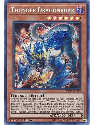 Thunder Dragonroar - MP19-EN169 - Prismatic Secret Unlimited