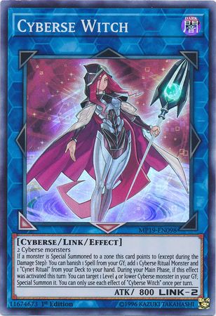 Cyberse Witch - MP19-EN098 - Super Rare Unlimited