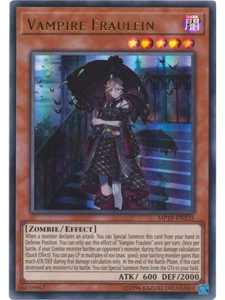 Vampire Fraulein - MP19-EN235 - Ultra Rare Unlimited 1