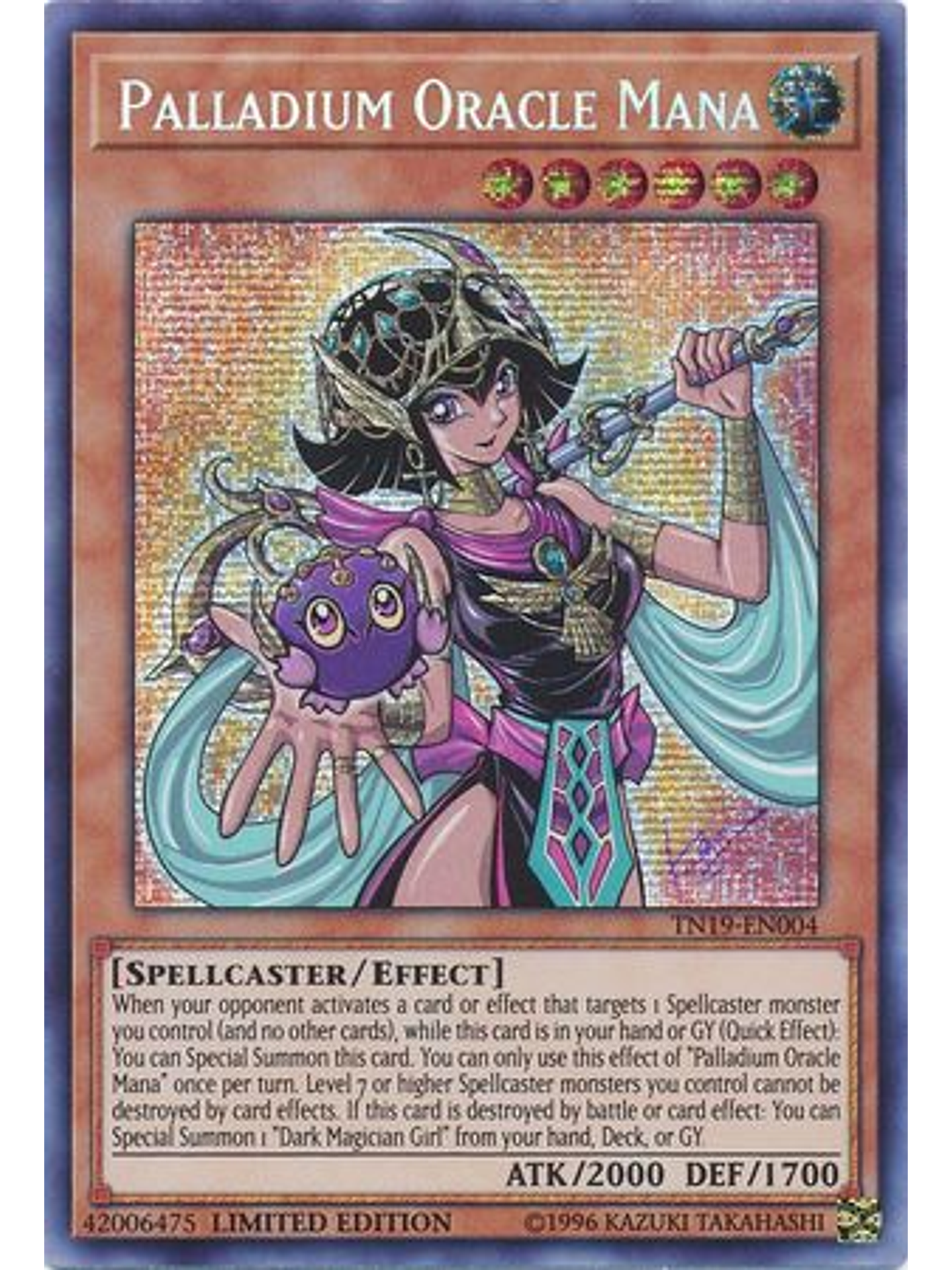 Palladium Oracle Mana - TN19-EN004 - Prismatic Secret Rare Limited Edition 1