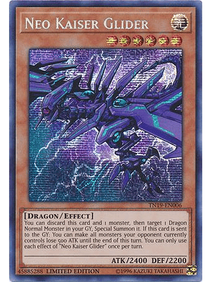 Neo Kaiser Glider - tn19-en006 - Prismatic Secret Rare Limited Edition