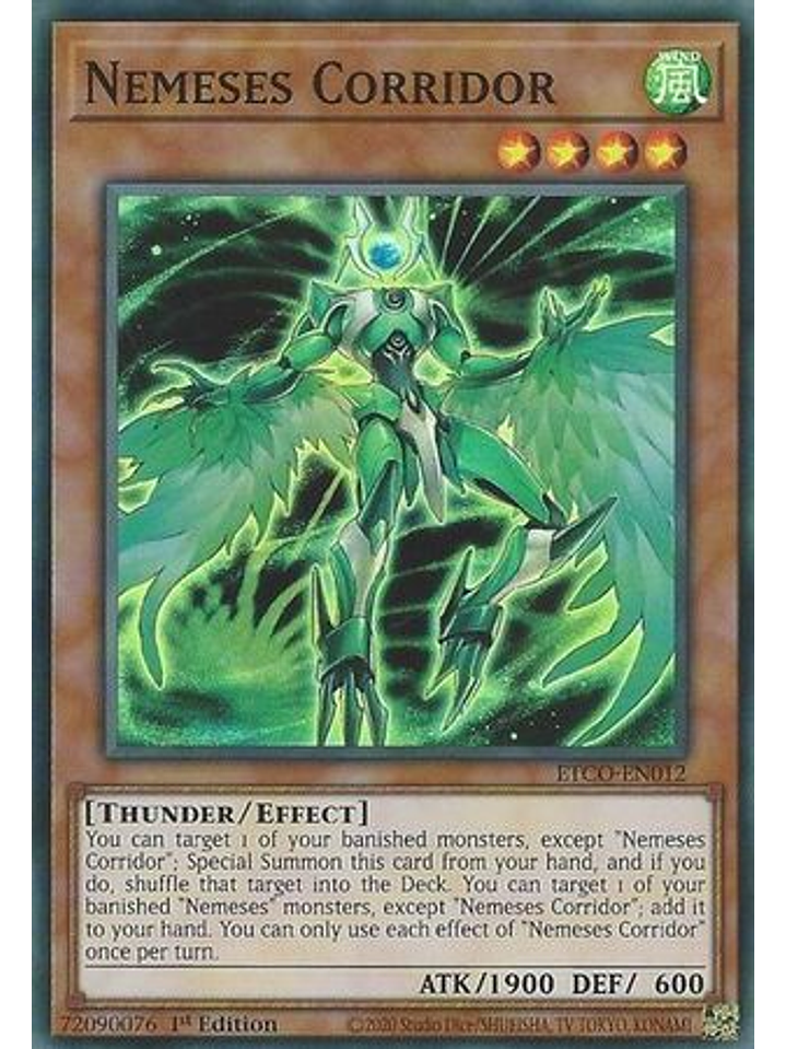 Nemeses Corridor - ETCO-EN012 - Super Rare 1st Edition 1
