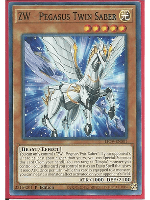 ZW - Pegasus Twin Saber - LIOV-EN001 - Common 1st Edition