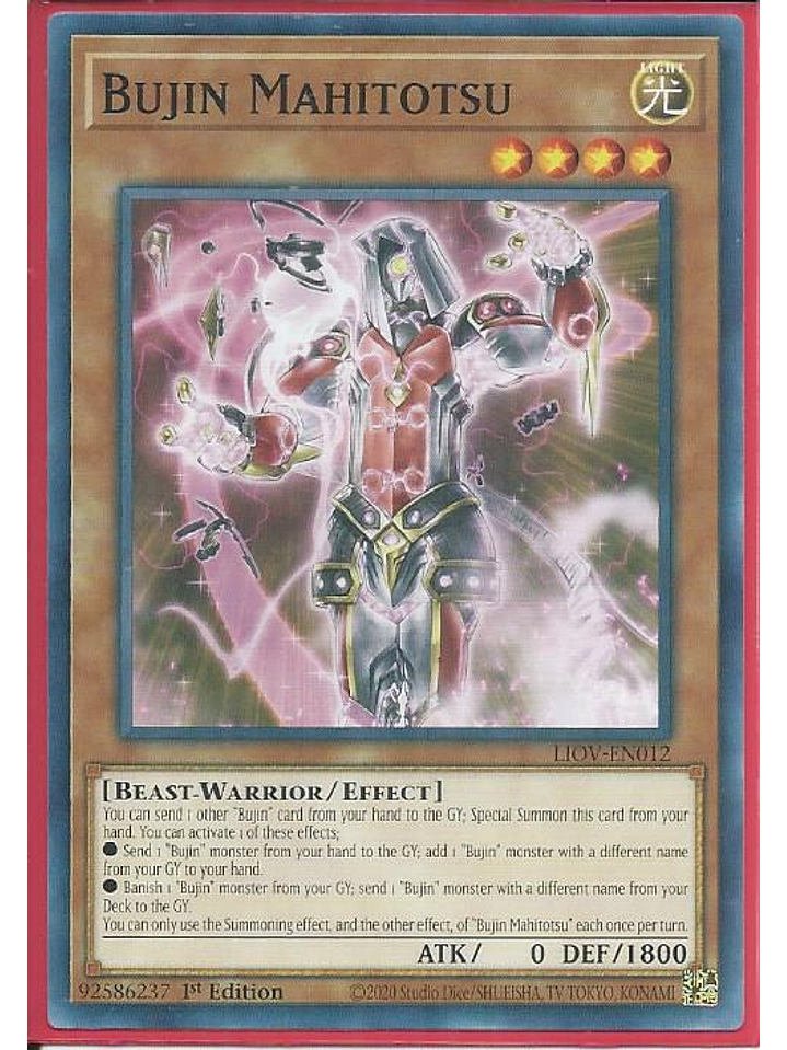 Bujin Mahitotsu - LIOV-EN012 - Common 1st Edition 1