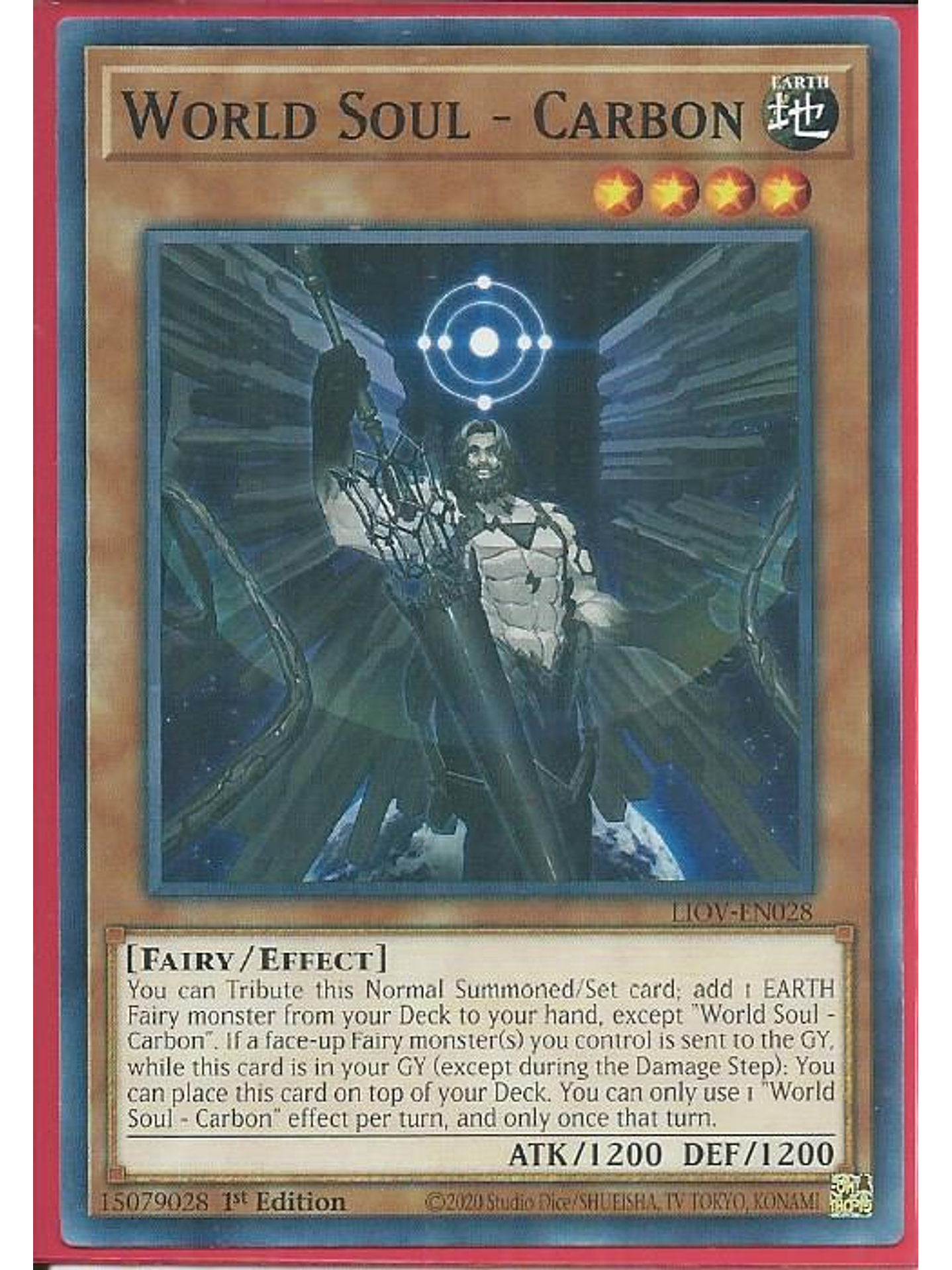 World Soul - Carbon - LIOV-EN028 - Common 1st Edition 1