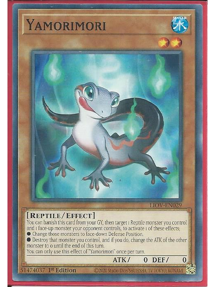 Yamorimori - LIOV-EN029 - Common 1st Edition 1