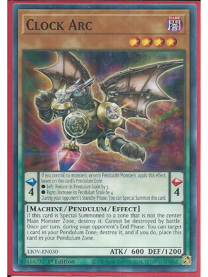 Clock Arc - LIOV-EN030 - Common 1st Edition 1