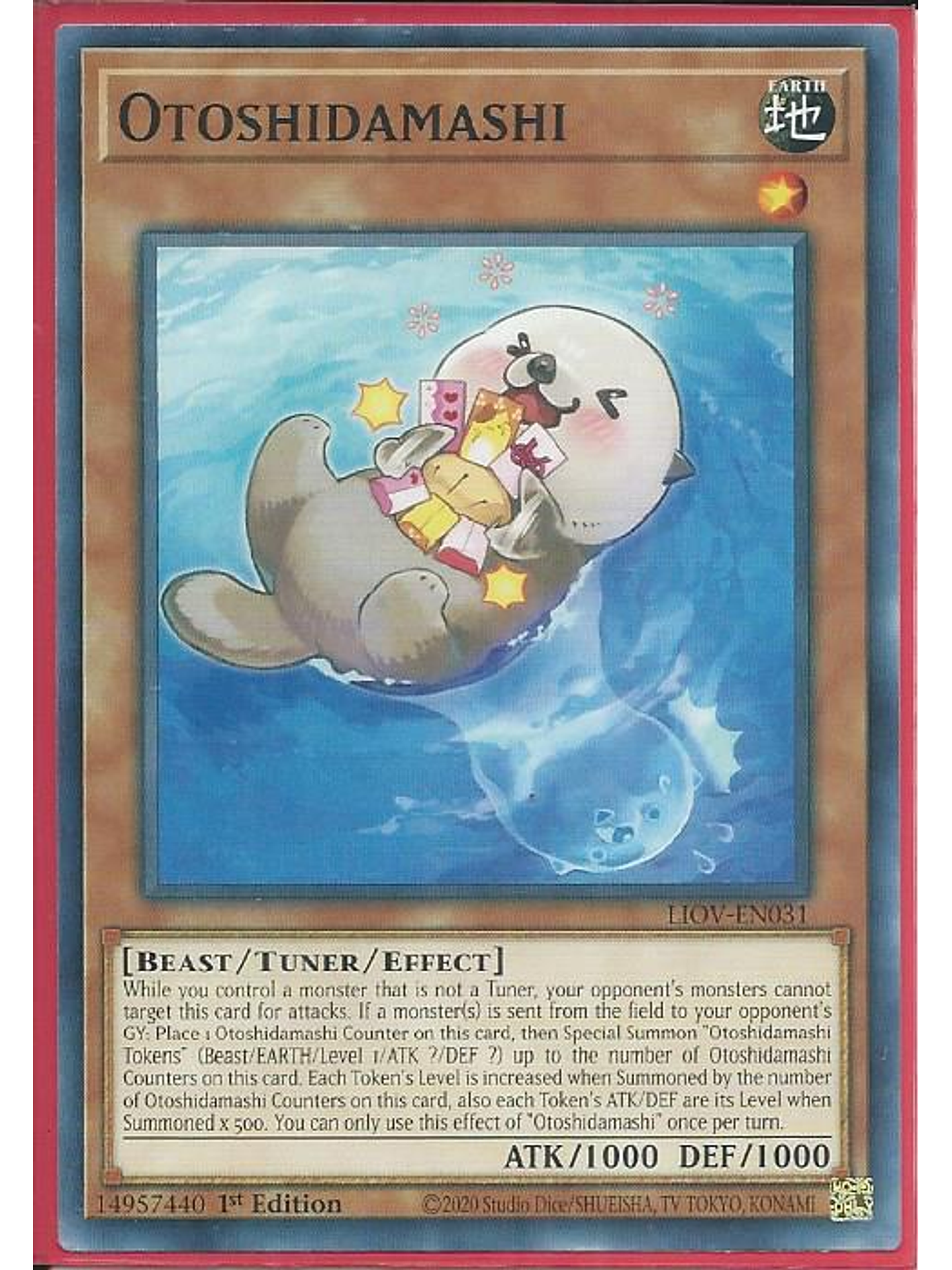 Otoshidamashi - LIOV-EN031 - Common 1st Edition 1