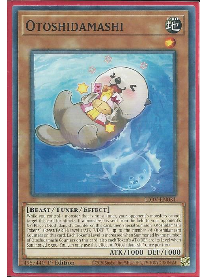Otoshidamashi - LIOV-EN031 - Common 1st Edition 1