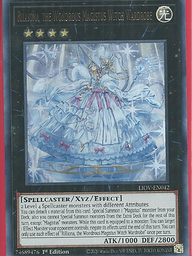 Rilliona, the Wondrous Magistus Witch Wardrobe - LIOV-EN042 - Ultra Rare 1st Edition