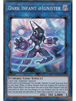 Dark Infant @Ignister - LIOV-EN045 - Super Rare 1st Edition