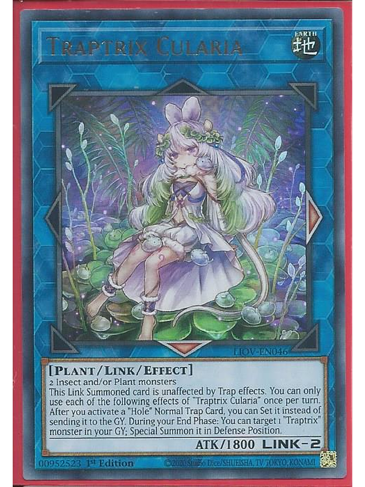 Traptrix Cularia - LIOV-EN046 - Ultra Rare 1st Edition 1